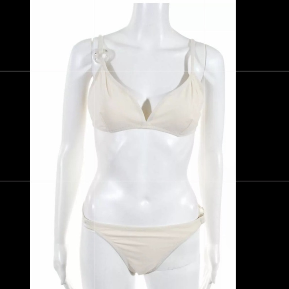 New Morgan Lane Evie Jewel Ring Bikini Clear Large